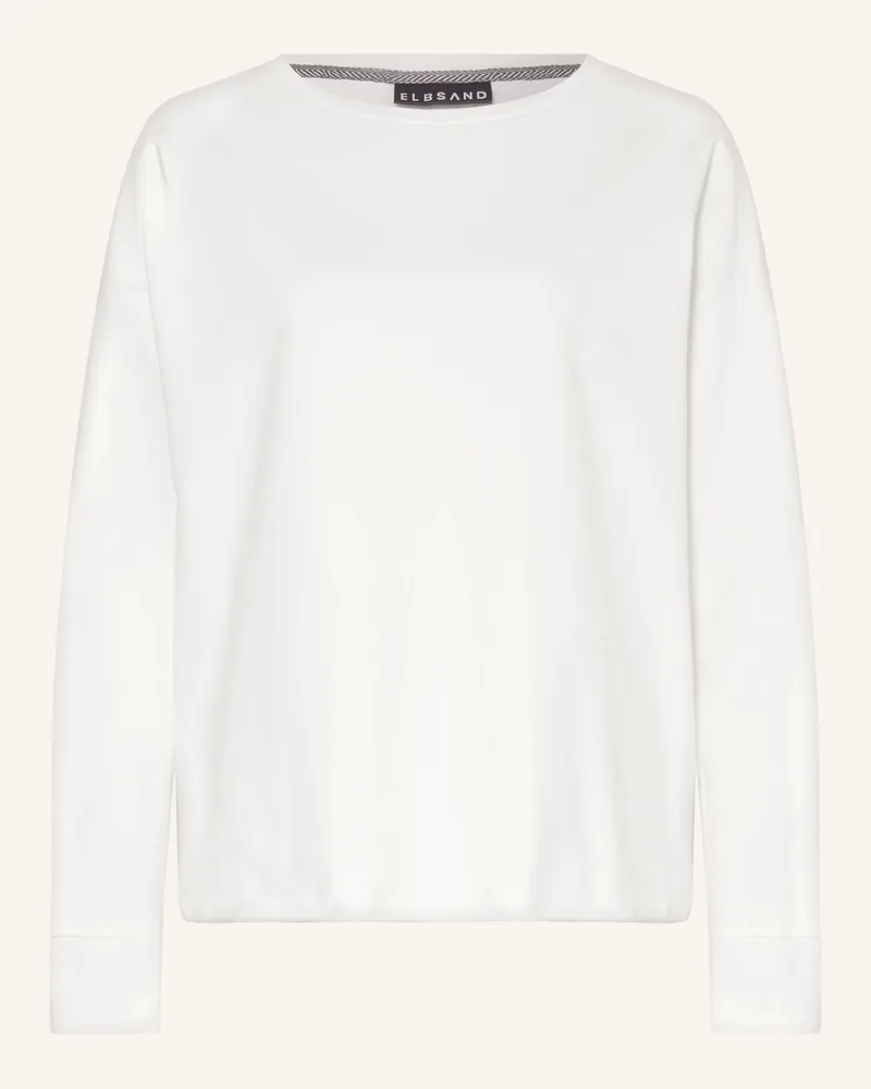 ELBSAND Sweatshirt Riane weiss Weiss
