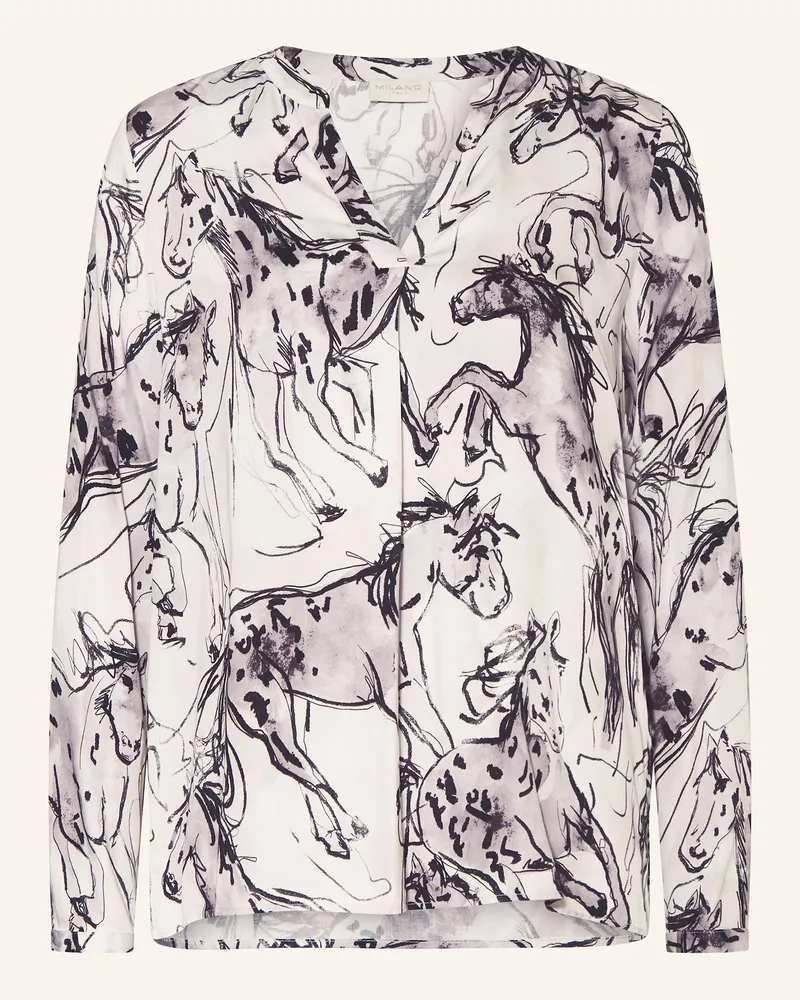 Milano Italy Blusenshirt Weiss