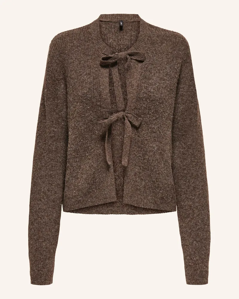 only Strickjacke Braun