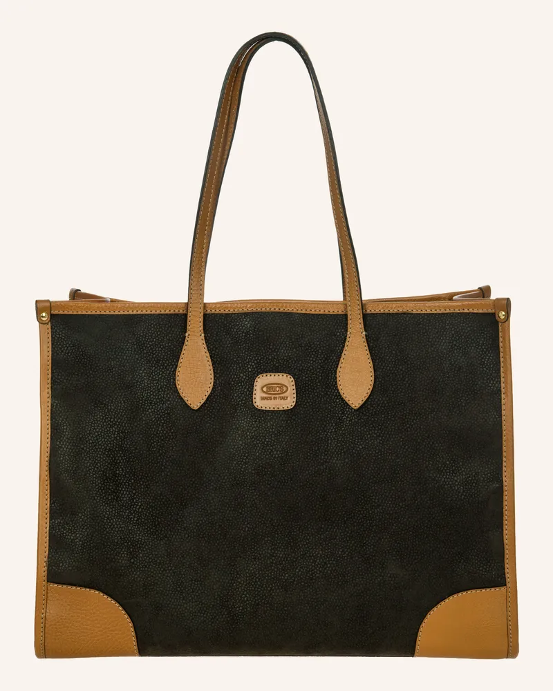 Bric's Shopper Opera Medium Mit Laptop-Fach gruen Dunkelgrün