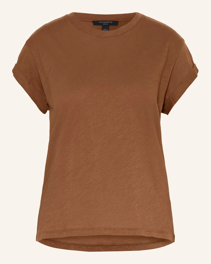 AllSaints T-Shirt ANNA Braun
