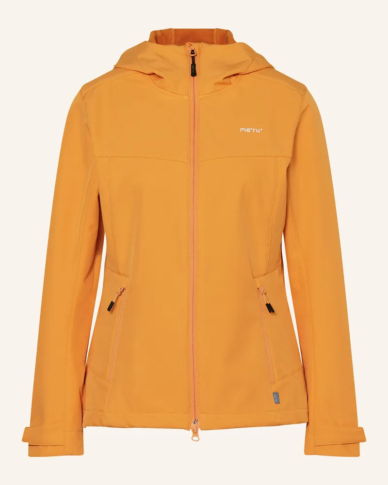 me°ru' Softshell-Jacke Toulouse orange Orange