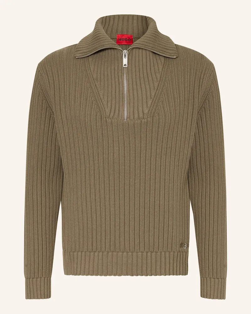 HUGO BOSS Troyer Srigg beige Khaki