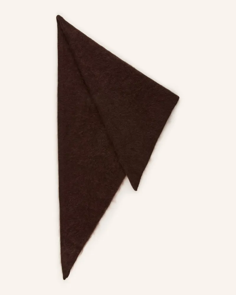 Darling Harbour Dreieckstuch Aus Cashmere braun Dark