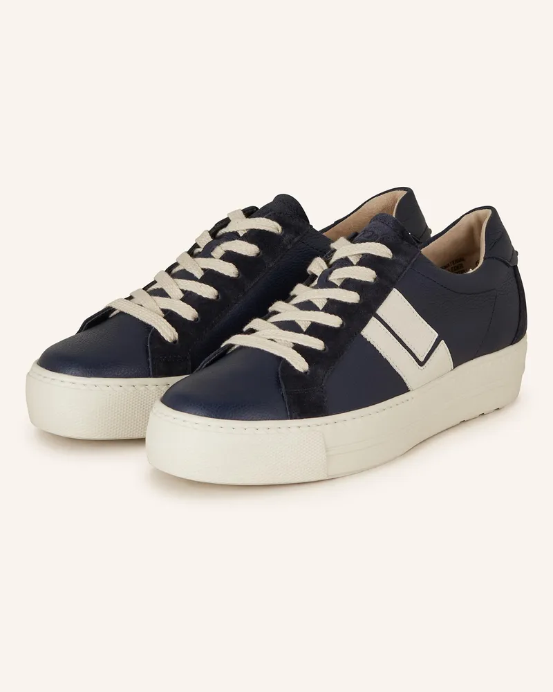 paul green Sneaker mit Schmucksteinen Dunkelblau