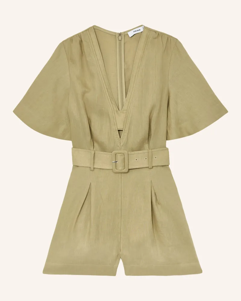 Reiss Jumpsuit Sansi gruen Beige