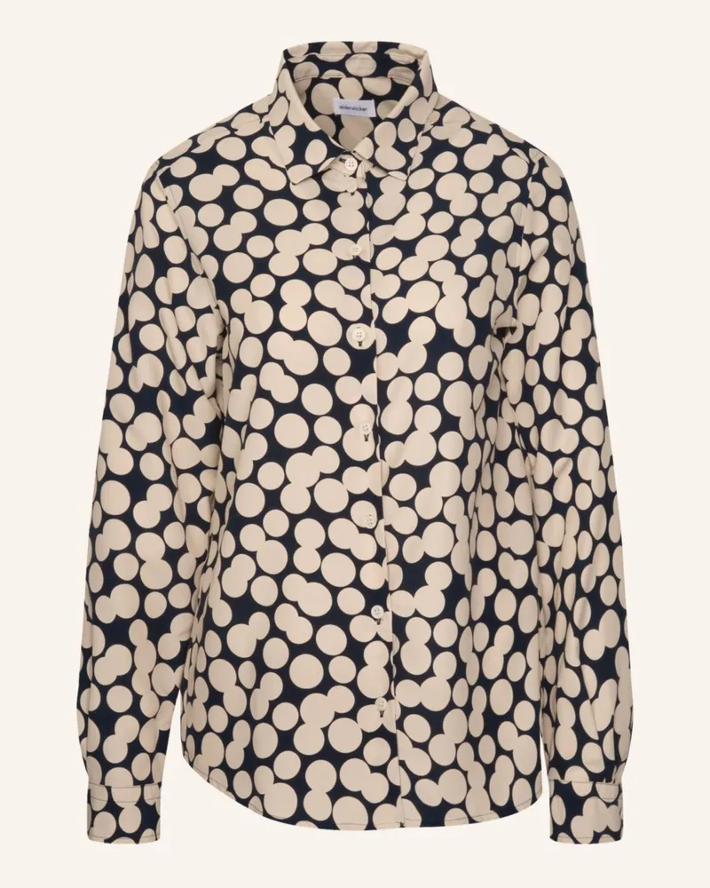 Seidensticker Hemdbluse blau Dunkelblau