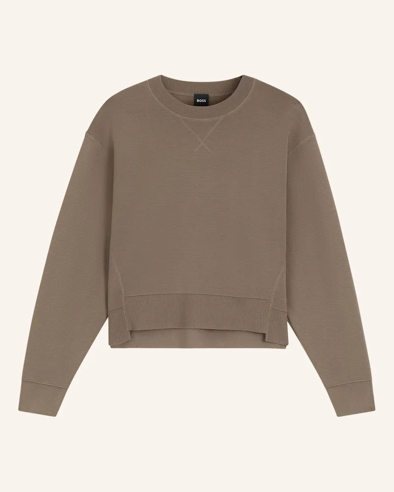 HUGO BOSS Pullover Famangi braun Braun