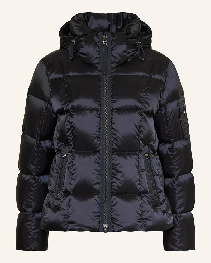 Bogner Daunenjacke FELINE-D1 abnehmbarer Kapuze Dunkelblau