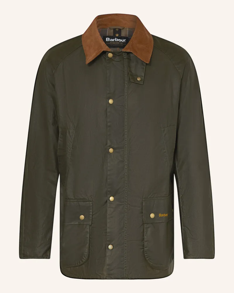 Barbour Fieldjacket Ashby gruen Oliv