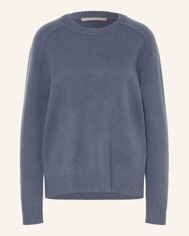 (THE MERCER) N.Y. Cashmere-Pullover blau Blaugrau