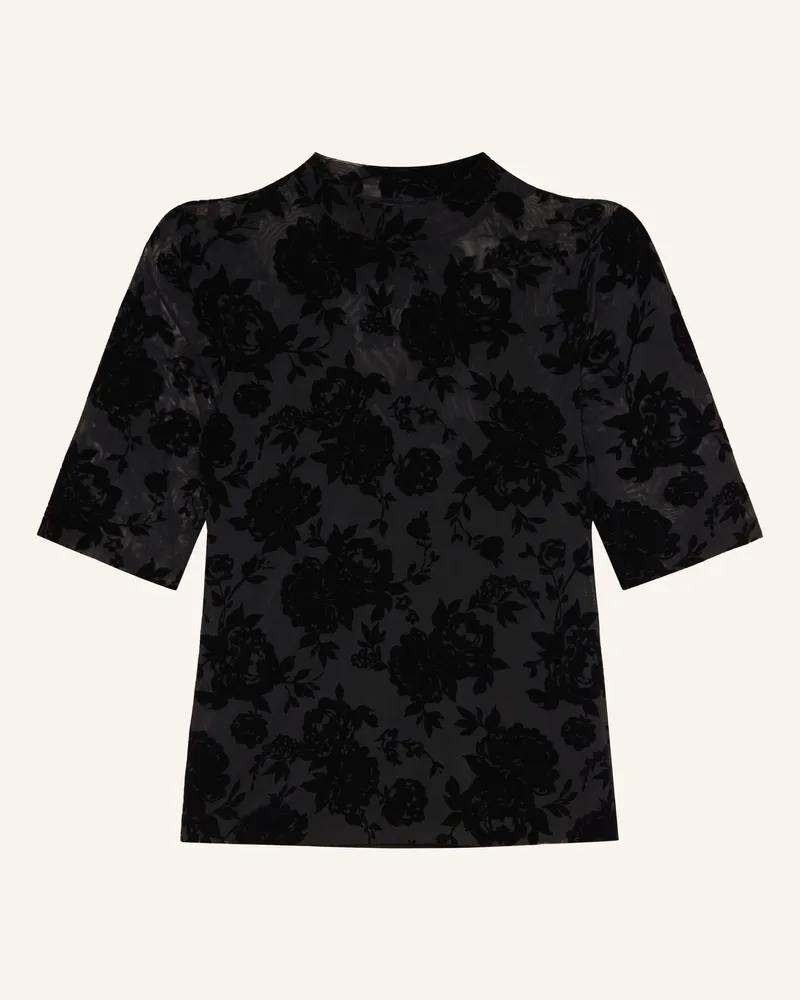 Ted Baker T-Shirt Aurlyne Aus Mesh schwarz Schwarz