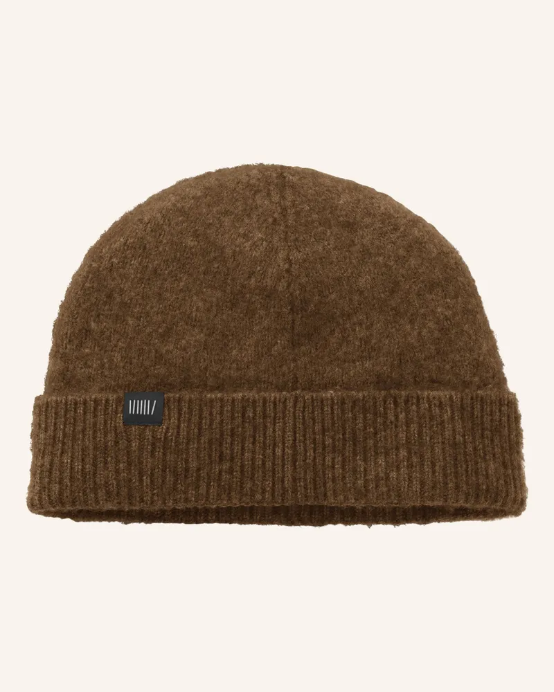 HUGO BOSS Strickm�Tze Fabio_Hat_Db braun Dunkelbraun