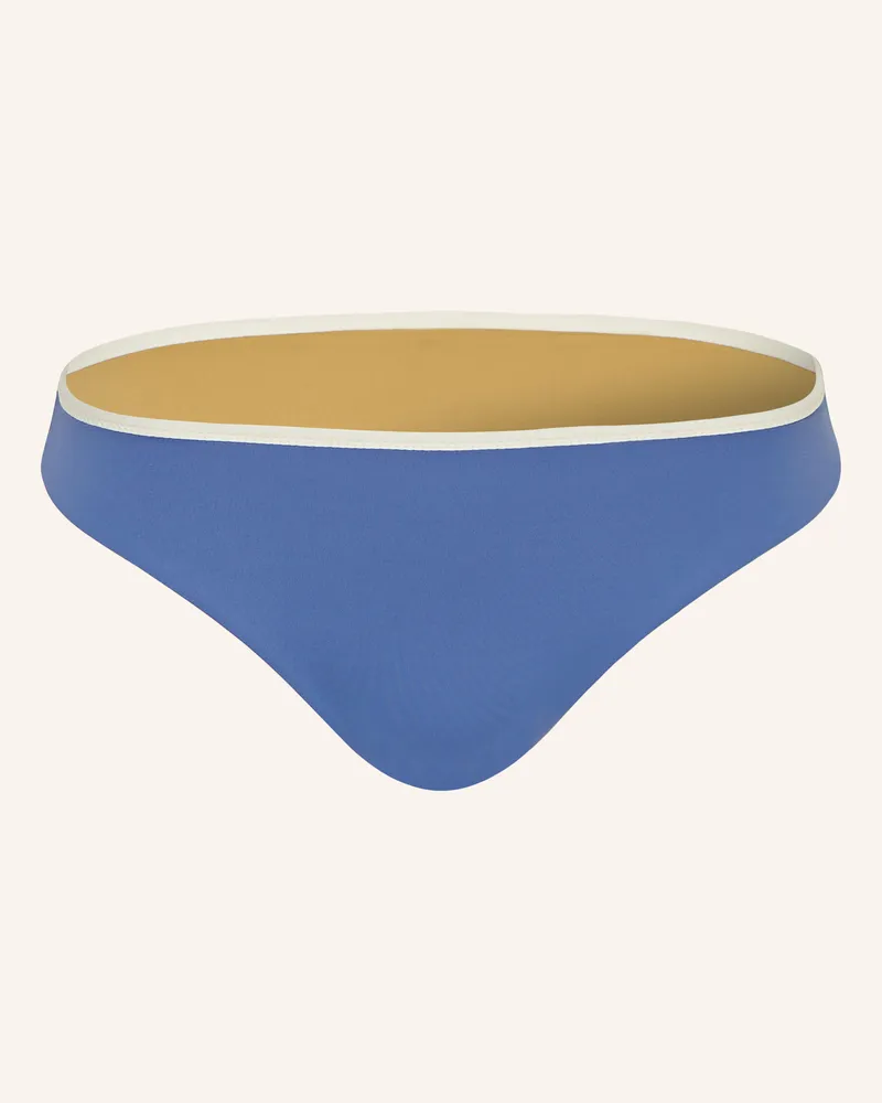 MYMARINI Basic-Bikini-Hose SUNNY zum Wenden mit UV-Schutz 50 Blau