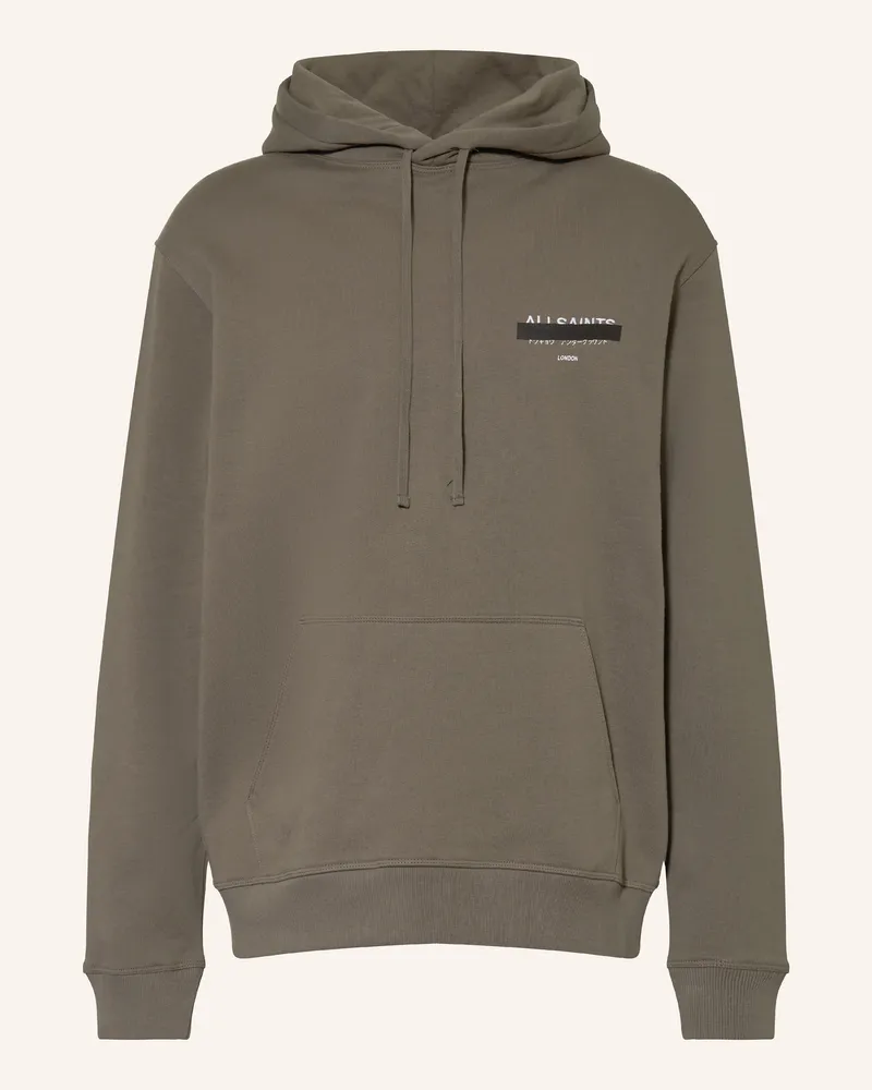 AllSaints Hoodie REDACT Khaki