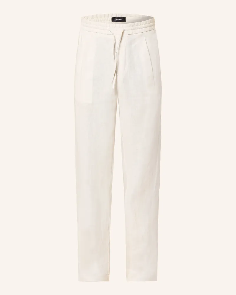 Reiss Hose Barges Slim Fit Im Jogging-Stil beige Ecru