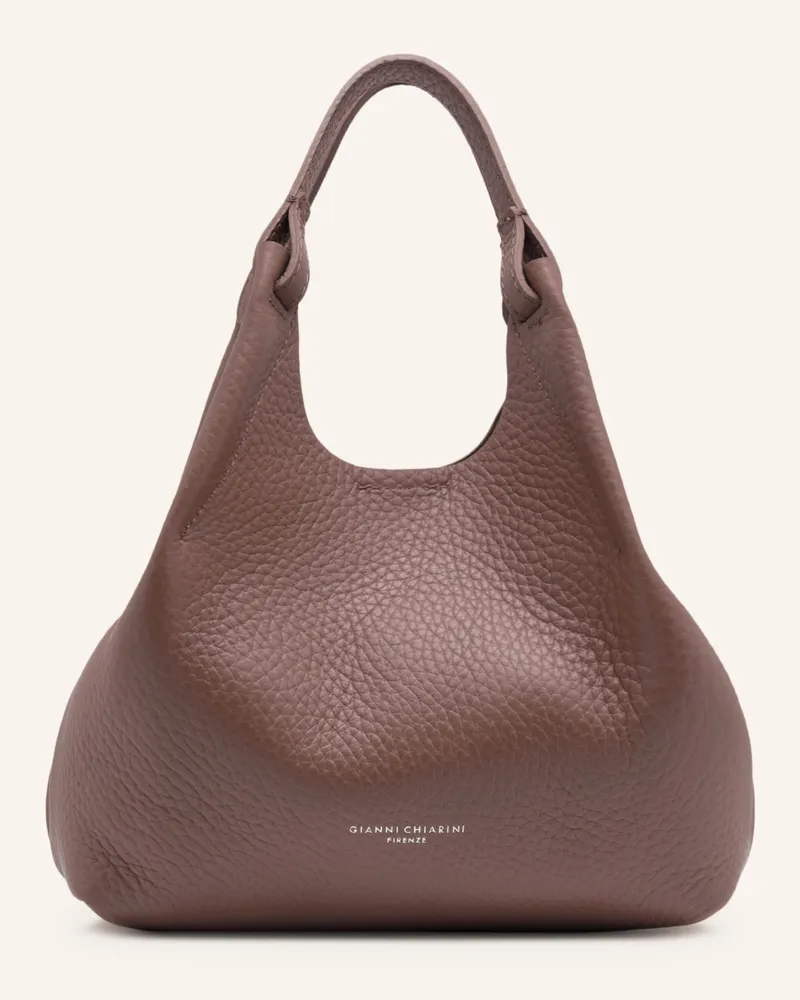 Gianni Chiarini Umhängetasche Dua Medium Mit Pouch rosa Braun