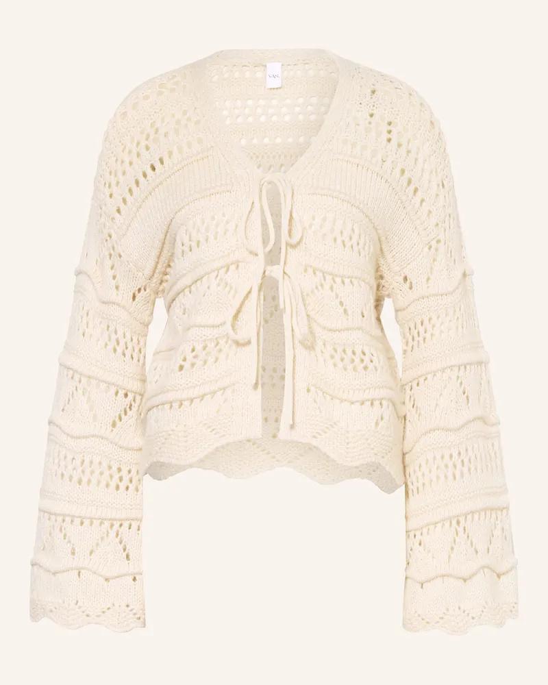 Y.A.S Strickjacke weiss Ecru
