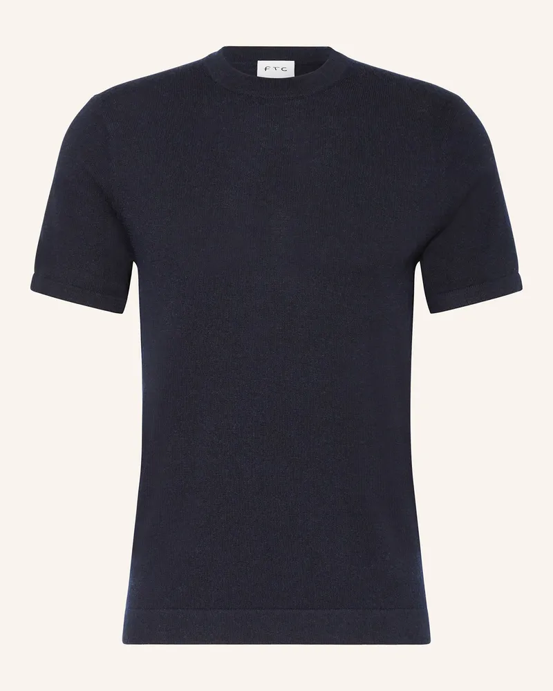 FTC Cashmere Strickshirt Dunkelblau