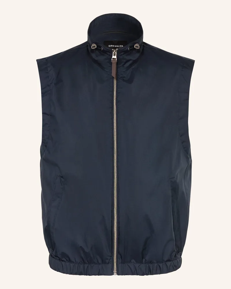 Dressler Weste blau Dunkelblau