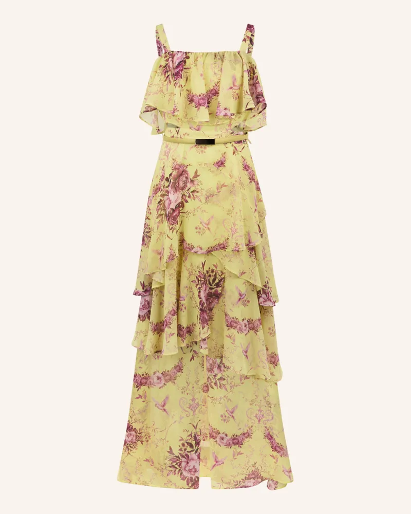 Apart Chiffonkleid gold Gelb