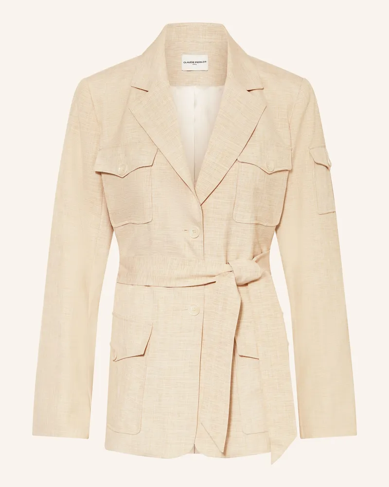 Claudie Pierlot Jacke Beige
