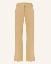 KILTIE Hose mit Leinen Beige