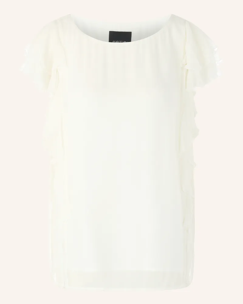 Marc Cain Bluse weiss Weiss