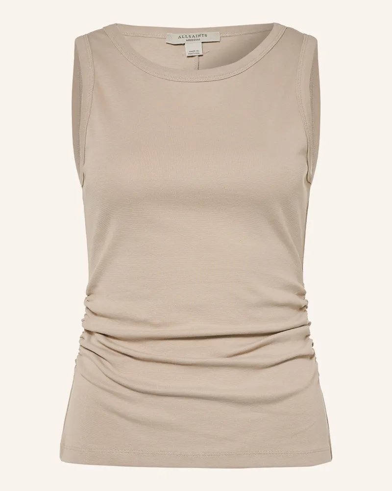 AllSaints Top Katarina grau Beige