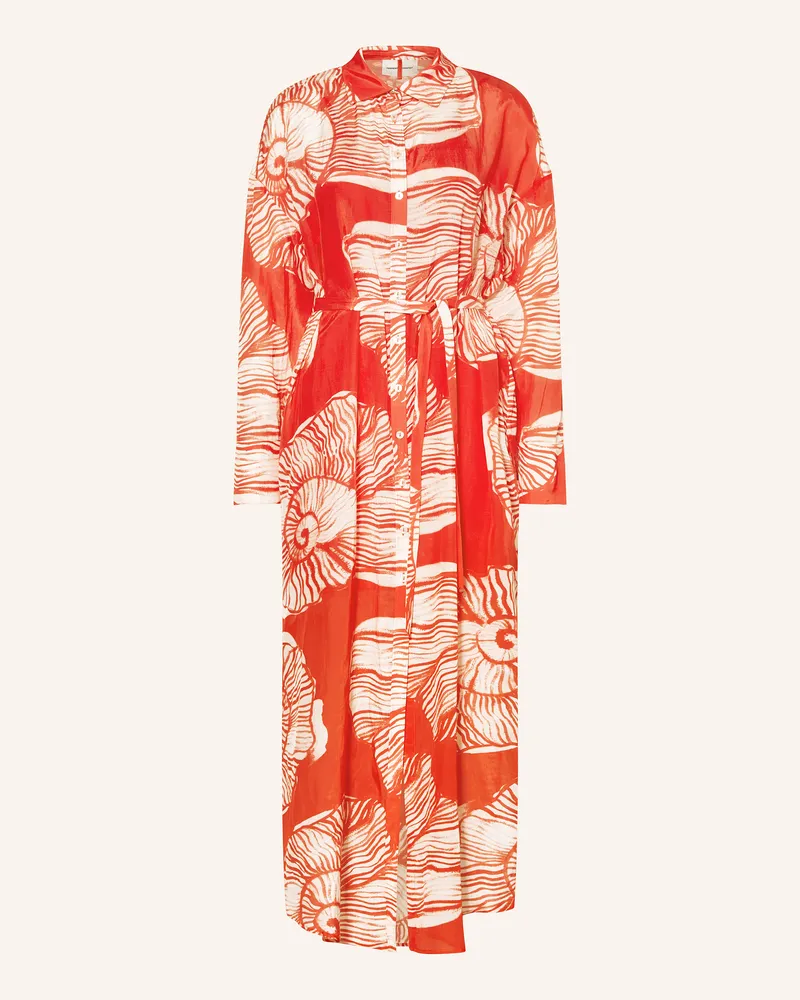 Fabienne Chapot Hemdblusenkleid DENIS Rot