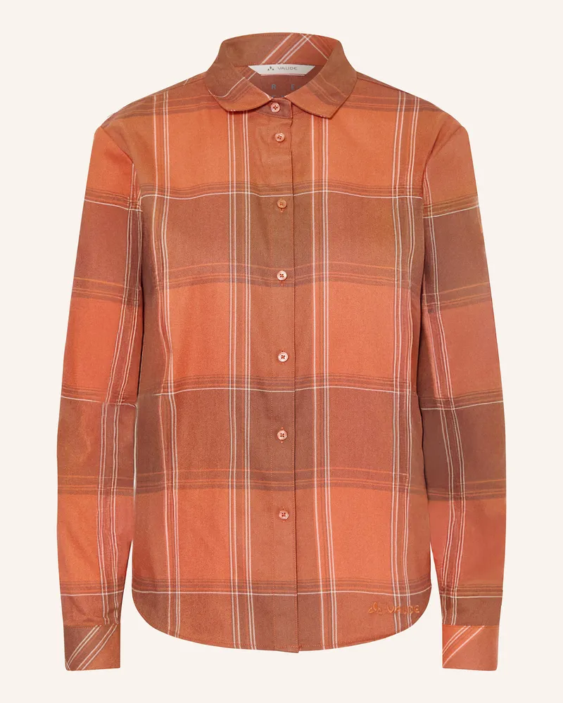 Vaude Outdoor-Bluse FARSUND III Dunkelorange