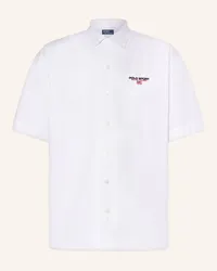 Ralph Lauren Kurzarm-Hemd Comfort Fit Weiss