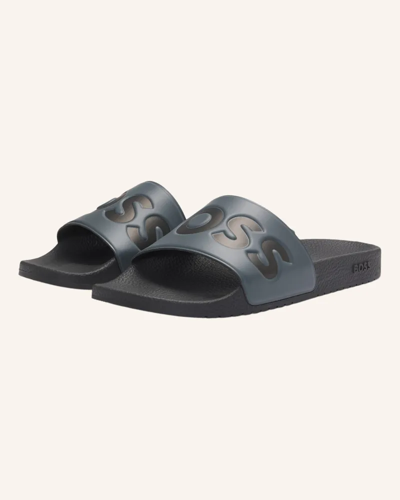HUGO BOSS Sandale ARYEH_SLID_NPVLG Grau