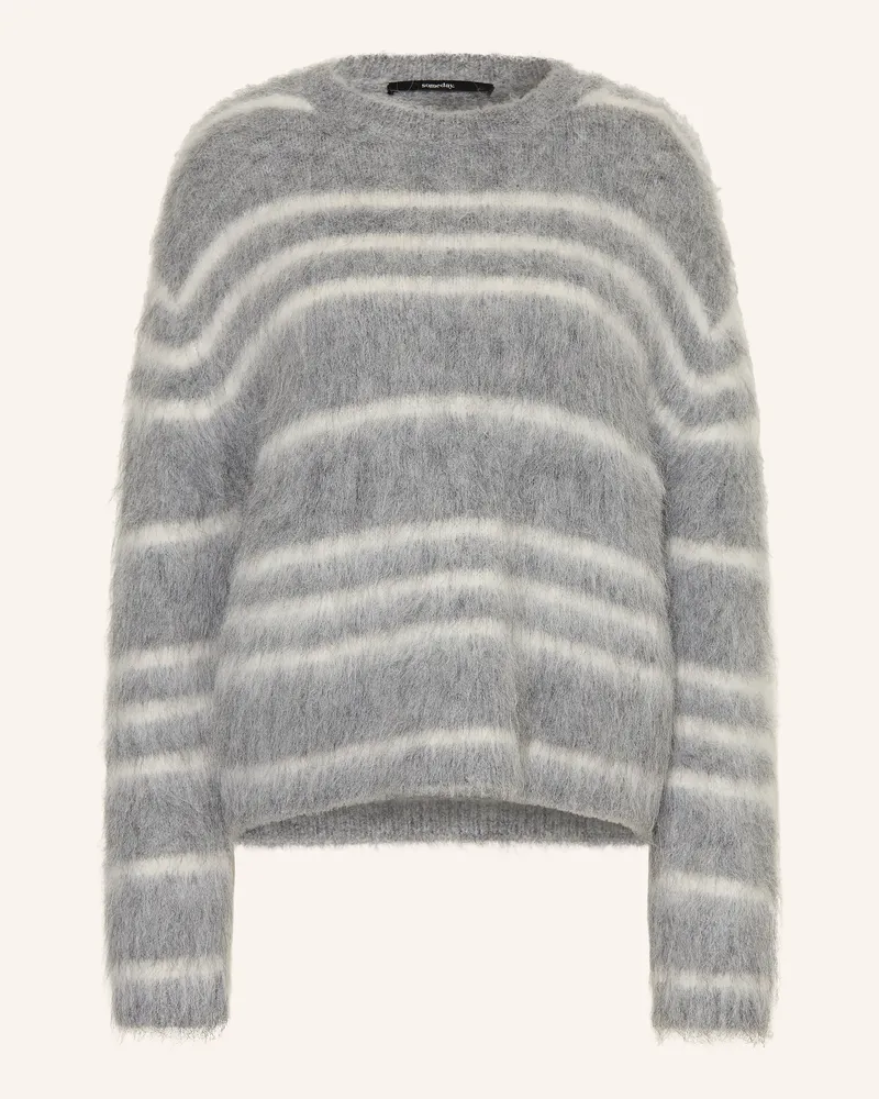 someday. Pullover Taira Mit Alpaka beige Grau