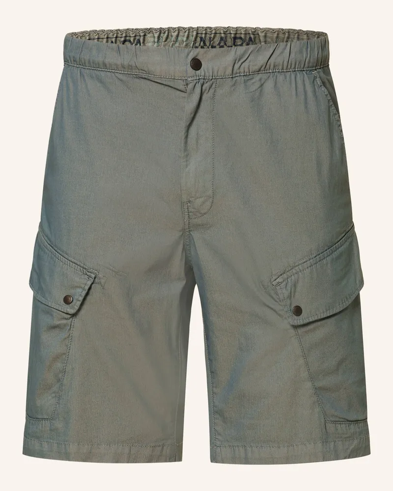 Napapijri Cargoshorts N-Senio Regular Fit gruen Blaugrau