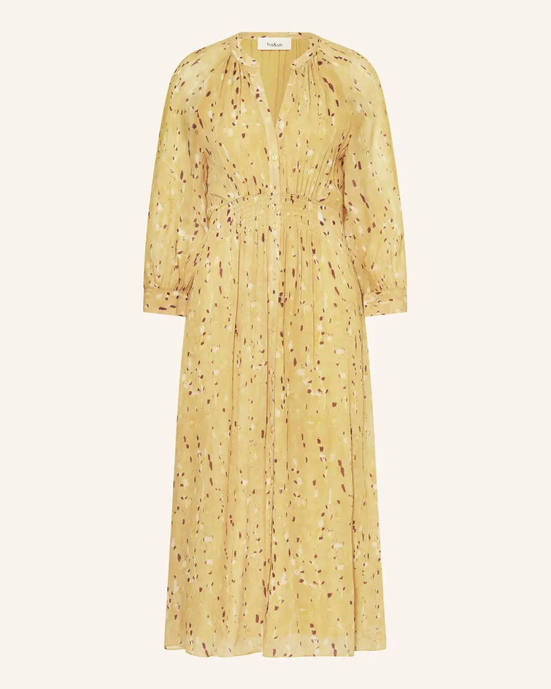 ba&sh Kleid KARLA Dunkelgelb