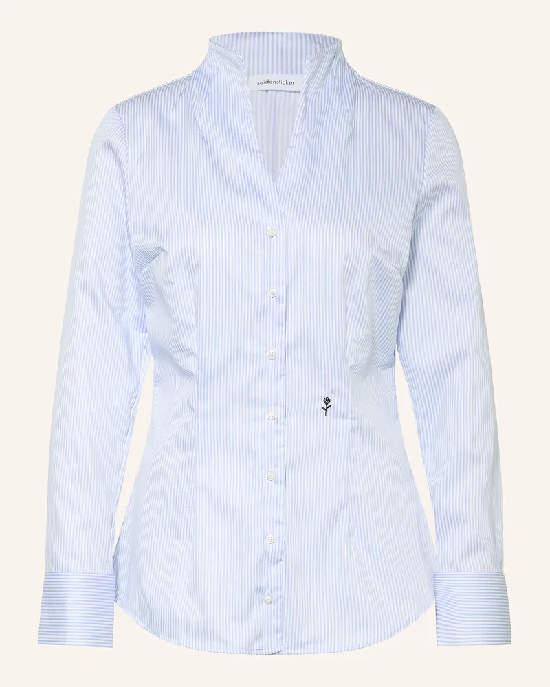 Seidensticker Bluse Almut blau Hellblau