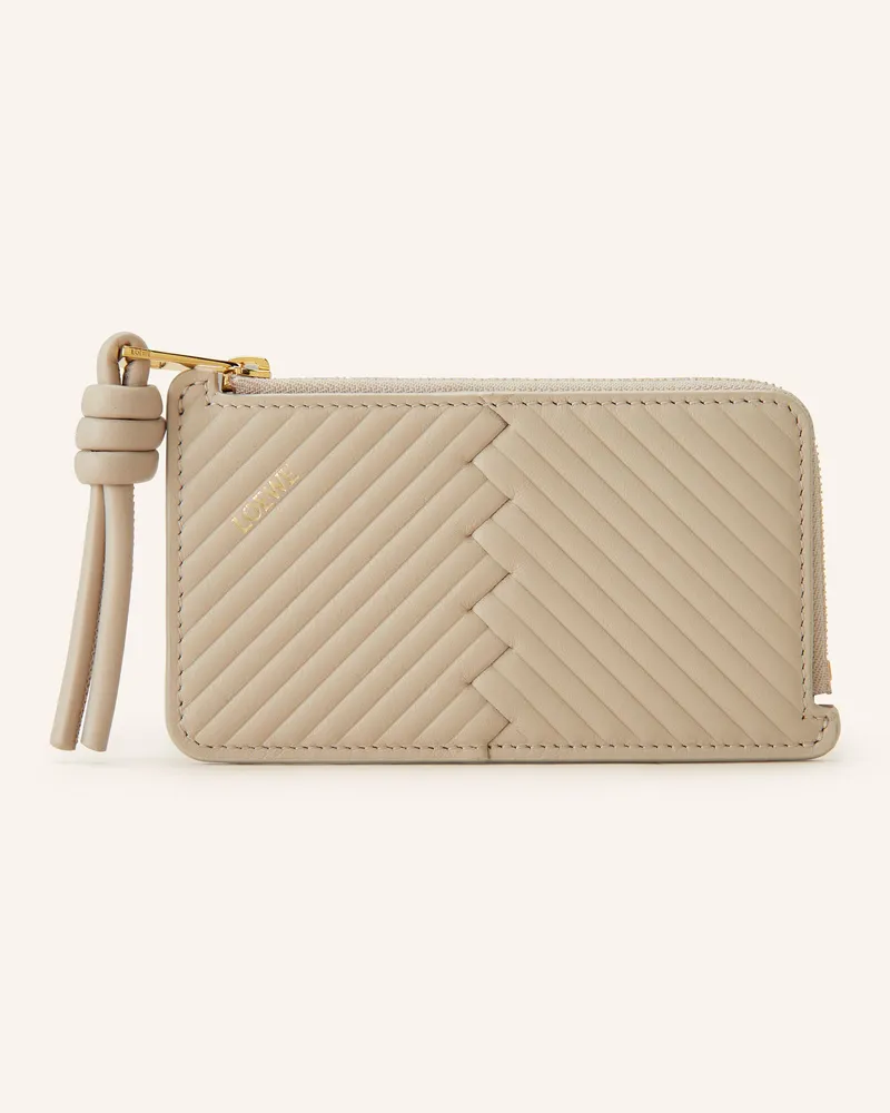 Loewe Kartenetui beige Creme
