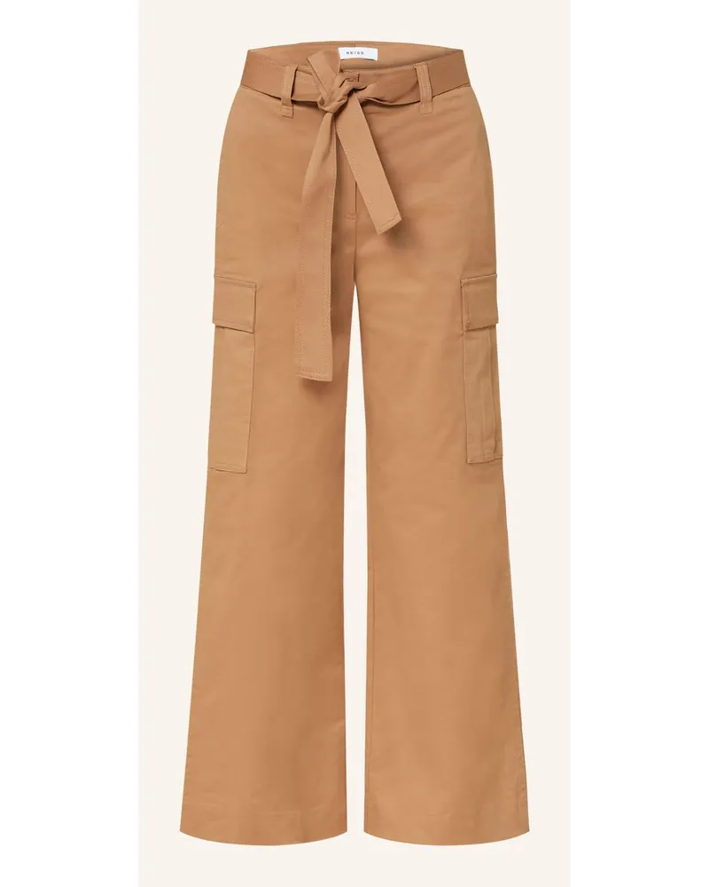 Reiss Cargohose MALIA Braun