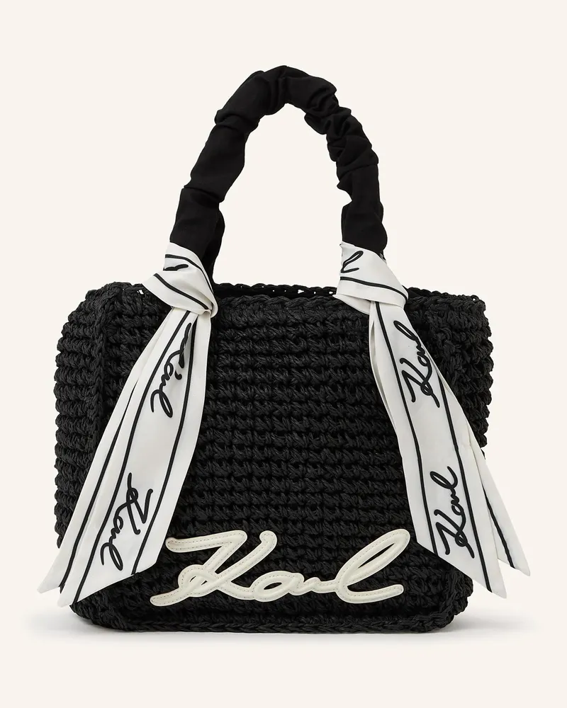 Karl Lagerfeld Strandtasche schwarz Schwarz