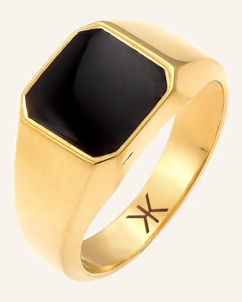 KUZZOI Ring schwarz Schwarz