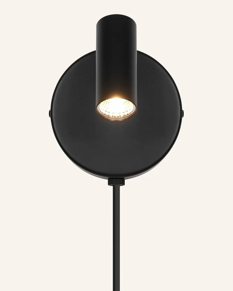 NORDLUX Wandleuchte Omari Round schwarz Schwarz