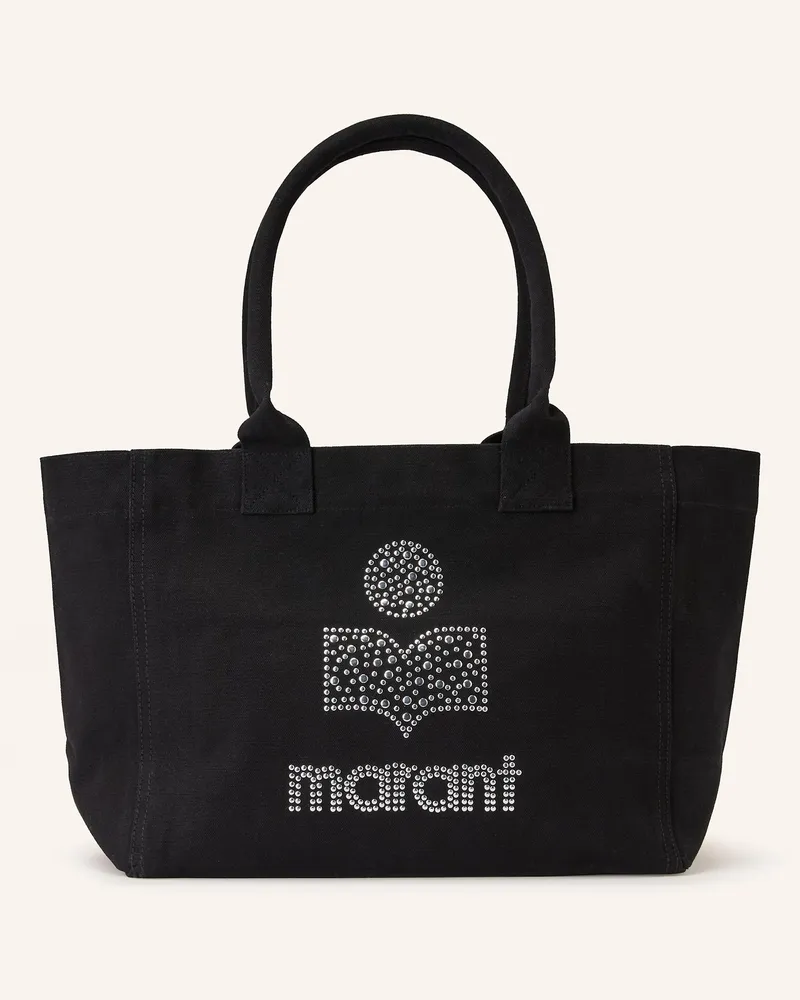 Isabel Marant Shopper YENKY mit Nieten Schwarz