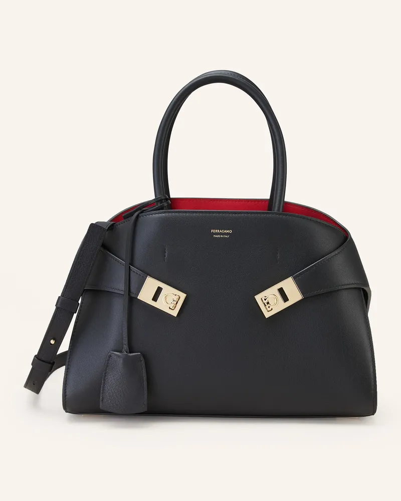 Ferragamo Handtasche HUG SOFT Schwarz