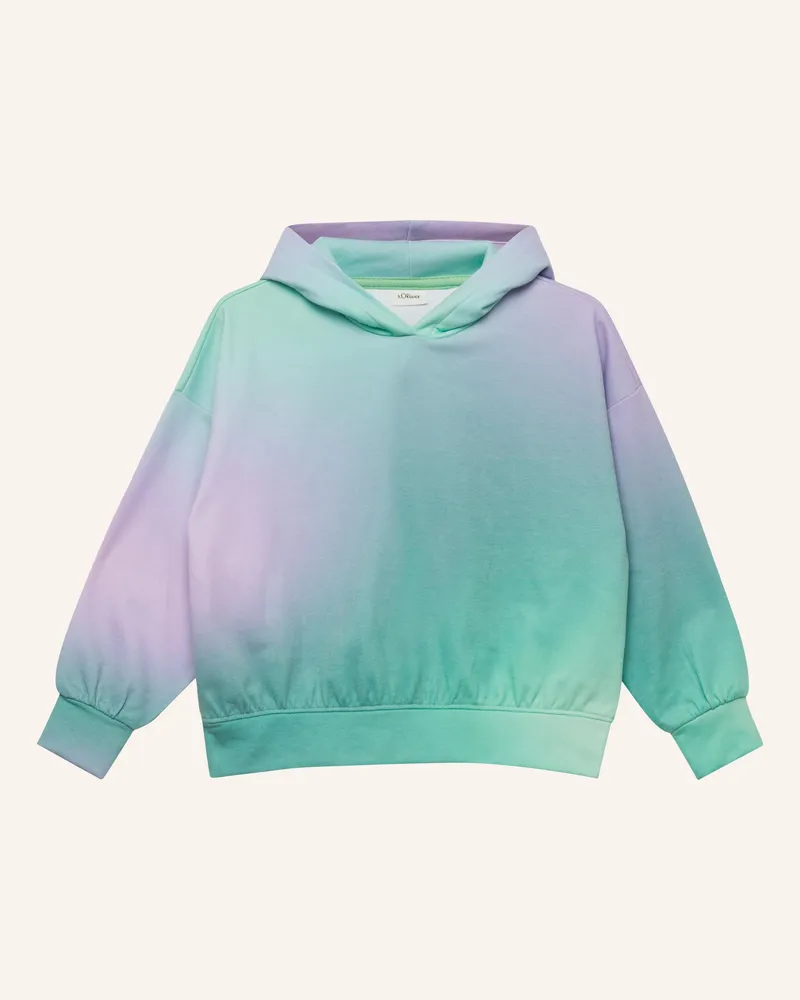S.Oliver Sweatshirt blau Türkis