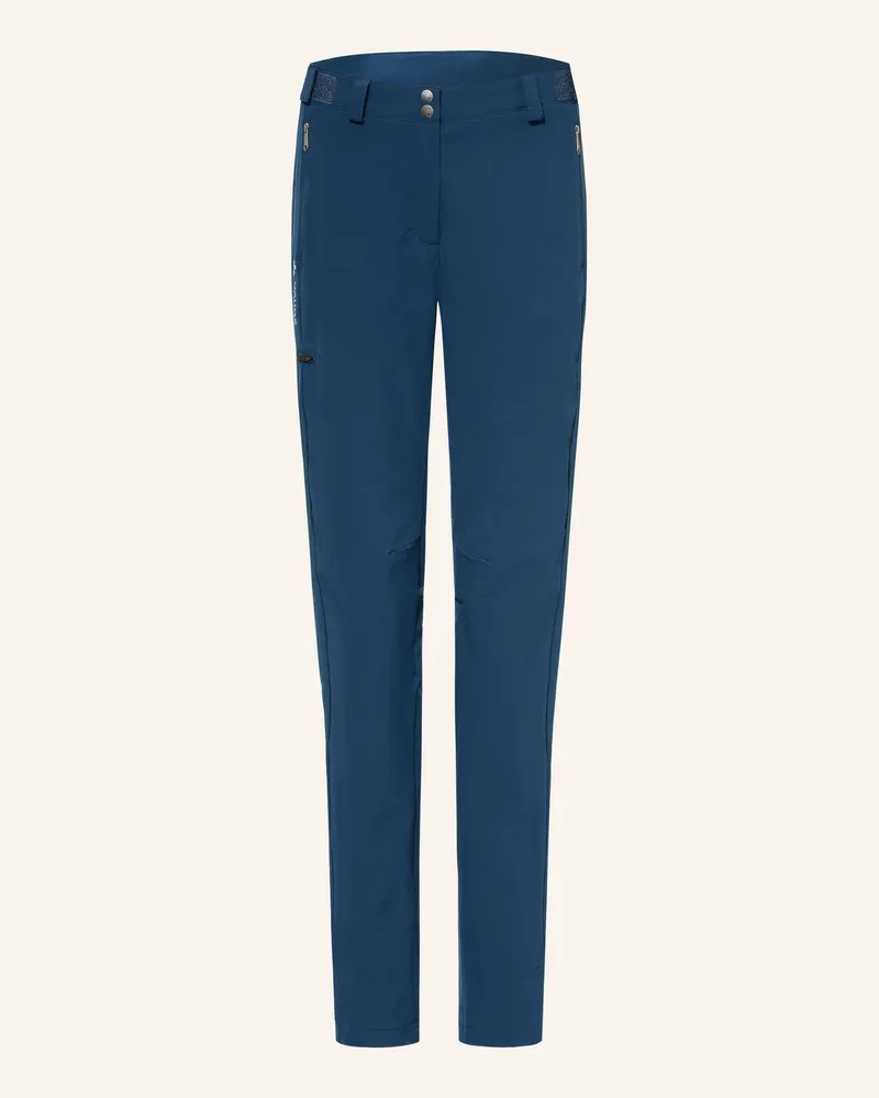 Vaude Trekkinghose Skomer Ii blau Dunkelblau