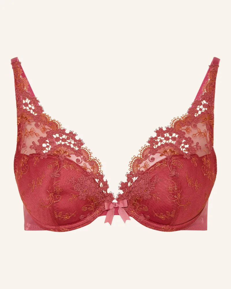 Simone Pérèle Push-Up-Bh Wish pink Dunkelrot