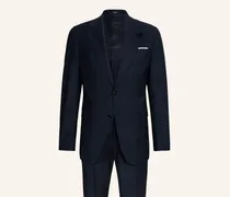 Anzug Regular Fit blau