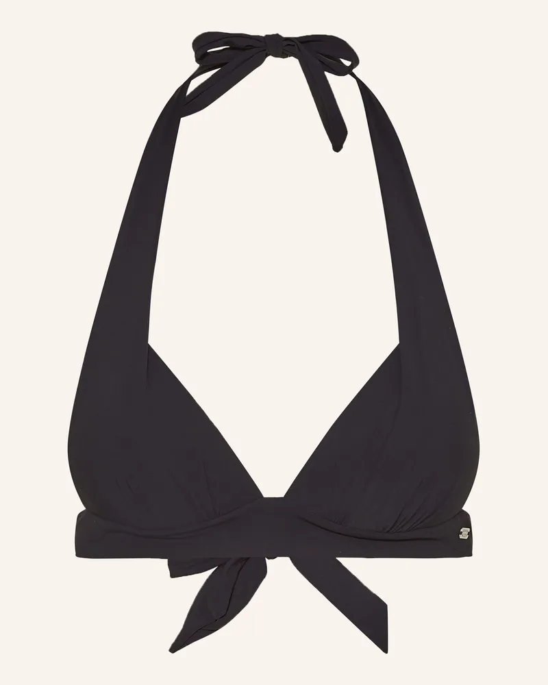 Banana Moon Neckholder-Bikini-Top MAHO BLACK Schwarz
