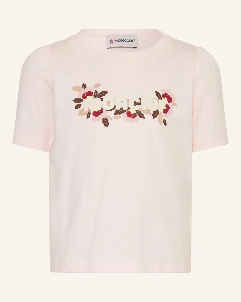 Moncler T-Shirt Hellrosa